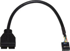 Akyga Adapter USB 2.0 - USB 3.0, czarny (AK-CA-28) 1