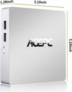 Komputer ACEPC T11 Intel Atom x5-Z8350 4 GB 64 GB (eMMC) SSD Windows 10 Pro 2