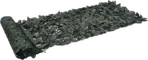vidaXL Parawan balkonowy, ciemnozielone liście, 300x75 cm 2