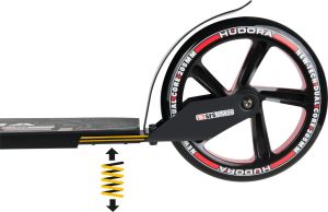 Hulajnoga Hudora Hulajnoga Big Wheel Flex 200 czerwona (14249) 6