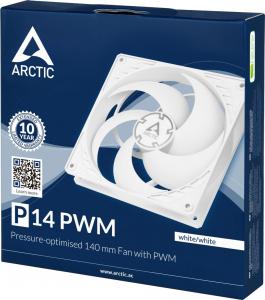Wentylator Arctic P14 PWM Biały (ACFAN00222A) 4