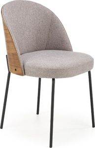 Halmar Krzesło K451 szare/jasny orzech 1
