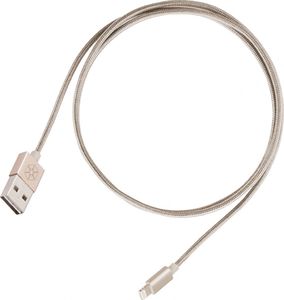 Kabel USB SilverStone USB-A - Lightning 1 m Złoty (52016) 1