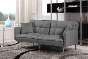 Halmar Sofa ROBERTO ciemno szara rozkładana 2