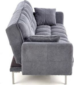 Halmar Sofa ROBERTO ciemno szara rozkładana 6