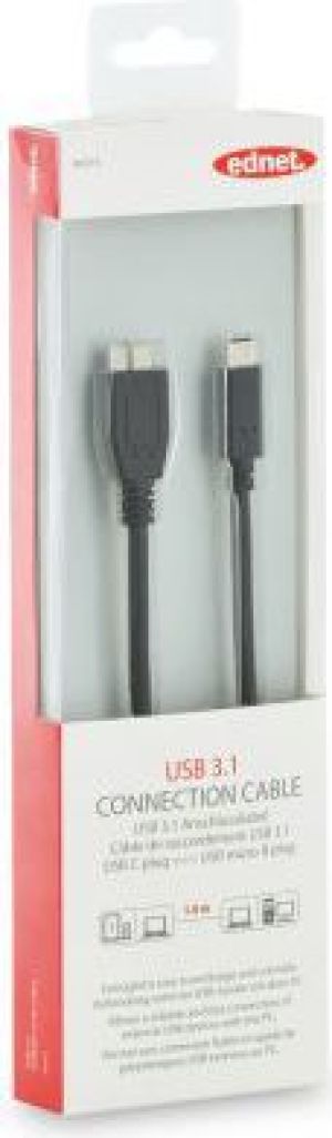 Kabel USB Ednet USB-C / microUSB, USB 3.0 (84315) 4