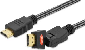 Kabel Ednet HDMI - HDMI 3m czarny (84494) 5