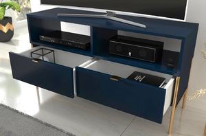 Skandica Szafka RTV POLKA granatowa 5