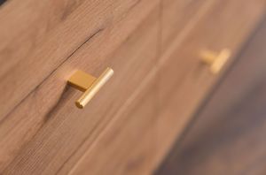 Skandica Komoda MAUD czarna/dąb 13