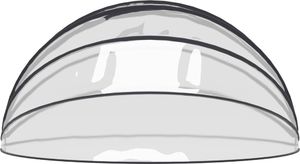 vidaXL Kopuła basenowa, 550x275 cm 5