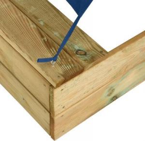 vidaXL Piaskownica z daszkiem 160x100 cm (3059957) 4