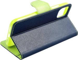 Kabura Fancy Book do SAMSUNG XCOVER 5 granatowy / limonka 3