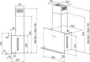 Okap Akpo  WK-9 Crystal Pro Ambiente 60 2