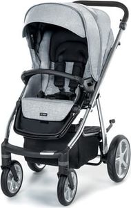 Wózek Espiro Wózek 2w1 Espiro NEXT 2.1 07 MELANGE GRAY CENTER GEL 2