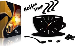 ModernClock Zegar ścienny kuchenny -FILIŻANKA SATIN CUP WHITE 1