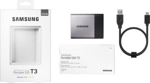 Dysk zewnętrzny SSD Samsung SSD 250 GB Szaro-czarny (MU-PT250B/EU) 10