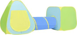 vidaXL Namiot do zabawy dla dzieci, ze 100 piłeczkami, kolorowy 1