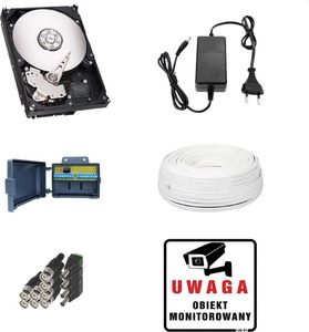 Kamera IP Hikvision Zestaw do monitoringu Hikvision 1