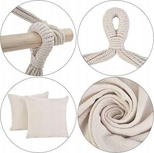 AD Accessories Fotel Wiszący Krzesło Brazylijskie Hamak Krzesło 14