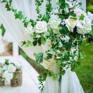 AD Accessories 12x Sztuczny Bluszcz na Ścianę Balkon Roślina 25M 9