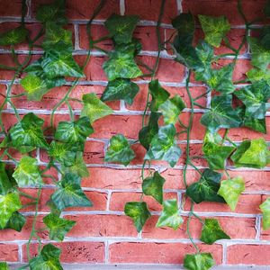 AD Accessories 12x Sztuczny Bluszcz na Ścianę Balkon Roślina 25M 10