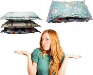 AD Accessories WOREK WORKI PRÓŻNIOWE NA UBRANIA POŚCIEL 40x60 14