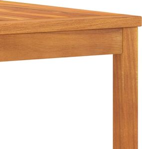 vidaXL 5-cz. zestaw wypoczynkowy do ogrodu, poduszki, drewno akacjowe 4