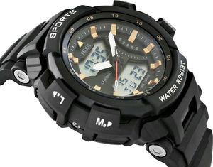 Zegarek sportowy Pacific 220AD-2 Czarny  (222AD-2) 3