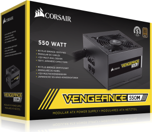 Zasilacz Corsair Vengeance V550M 550W (CP-9020111-DE) 9