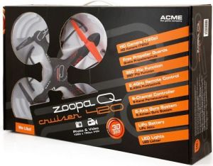 Dron Acme Quadrocopter Zoopa Q420 Cruiser HD 720P microSD (ZQ-0420) 10