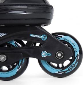 Rolki SMJ sport PW-150N rekreacyjne niebieskie r. 37 7