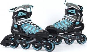 Rolki SMJ sport PW-150N rekreacyjne niebieskie r. 37 8