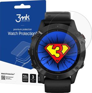 3MK Folia ochronna na ekran x3 3mk Watch Protection do Garmin Fenix 6 Pro 1