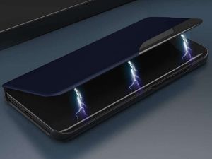 Alogy Etui portfel Smart View Cover Galaxy A72 Granatowe 5