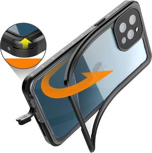 Redpepper Etui Pancerne 360 Redpepper wodoodporne Waterproof Armor IP68 do iPhone 12 Pro Max 4