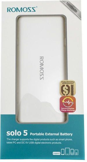 Powerbank Romoss Solo 5, 10000mAh (PB13) 4