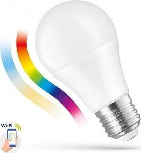 Spectrum Żarówka LED GLS 9W E-27 230V RGBW+CCT+DIM Wi-Fi Spectrum SMART himp 1