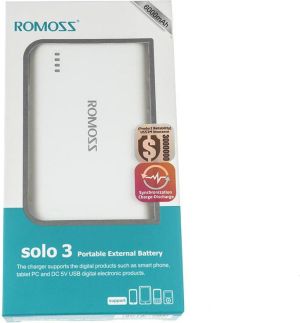 Powerbank Romoss Solo 3, 6000mAh (PB12) 2