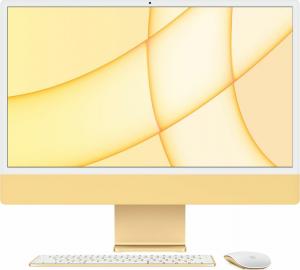 Komputer Apple iMac 2021 Apple M1, 8 GB, 512 GB SSD Mac OS Big Sur Żółty 1