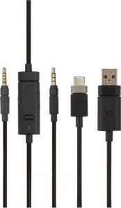 Słuchawki Corsair Virtuoso RGB Wireless XT Czarne (CA-9011188-EU) 7