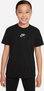Nike Koszulka Nike Sportswear Big Kids' T-Shirt DJ6933 010 DJ6933 010 czarny XL (158-170cm) 1