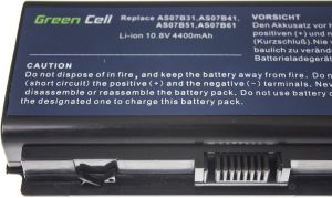 Bateria Green Cell AS07B31 Acer Aspire 5315 5220 5520 5720 5739 6930 7520 7720 (AC03) 3