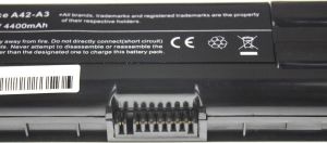 Bateria Green Cell do Asus A3000 A3 A3E A6000 A6 A7 Z91 A42-A3 14.8V (AS11) 3