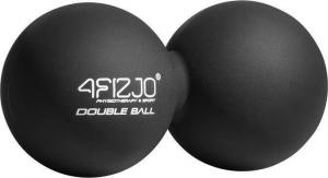 4fizjo Duo-Ball do masażu lacrosse czarna 1