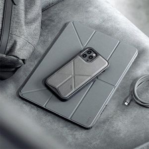 Etui na tablet Uniq UNIQ etui Moven iPad Pro 11" (2021) Antimicrobial szary/charcoal grey 11