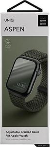 Uniq UNIQ pasek Aspen Apple Watch 40/38mm Braided zielony/cypress green 11