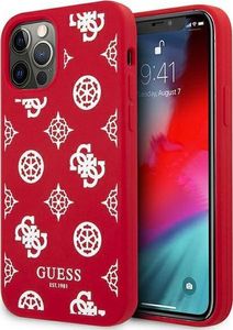Guess Guess GUHCP12LLSPEWRE iPhone 12 Pro Max 6,7" czerwony/red hard case Peony Collection 1