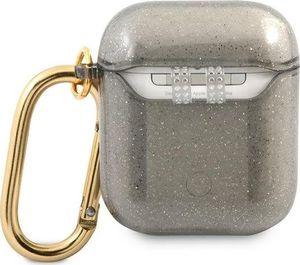 Guess Etui ochronne GUA2UCG4GK Glitter Collection do AirPods 1/2 szare 2