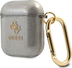 Guess Etui ochronne GUA2UCG4GK Glitter Collection do AirPods 1/2 szare 3