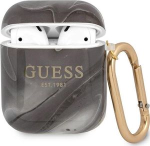 Guess Etui ochronne GUA2UNMK Marble Collection do AirPods 1/2 szare 1
